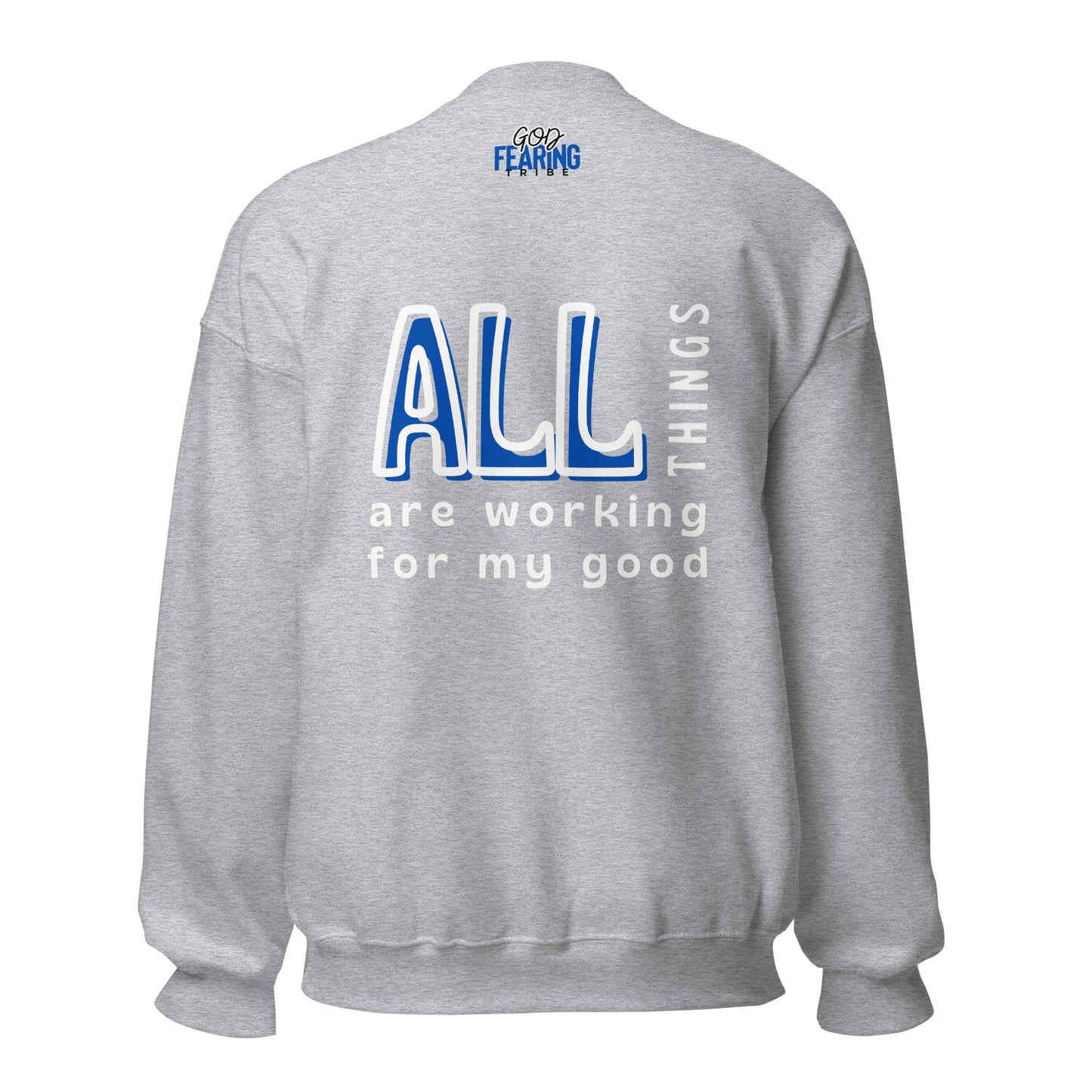 For My Good Sweatshirt (Grey / Blue)