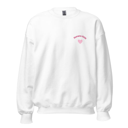 For My Good Sweatshirt (White / Pink)